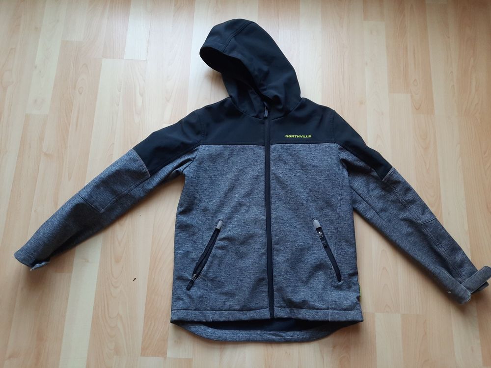 Softshelljacke Kinder McKinley 152 - Schwarz - Zustand Gut - EK4029
