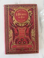 Jules Verne L’Archipel en Feu Hachette 1925 Livre Illustré
