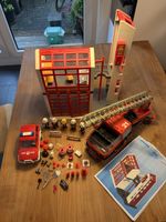 Playmobil Feuerwehr Station Set mit vielen Zubehörteilen