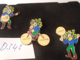 3 ver Chocoly Pins (D343)