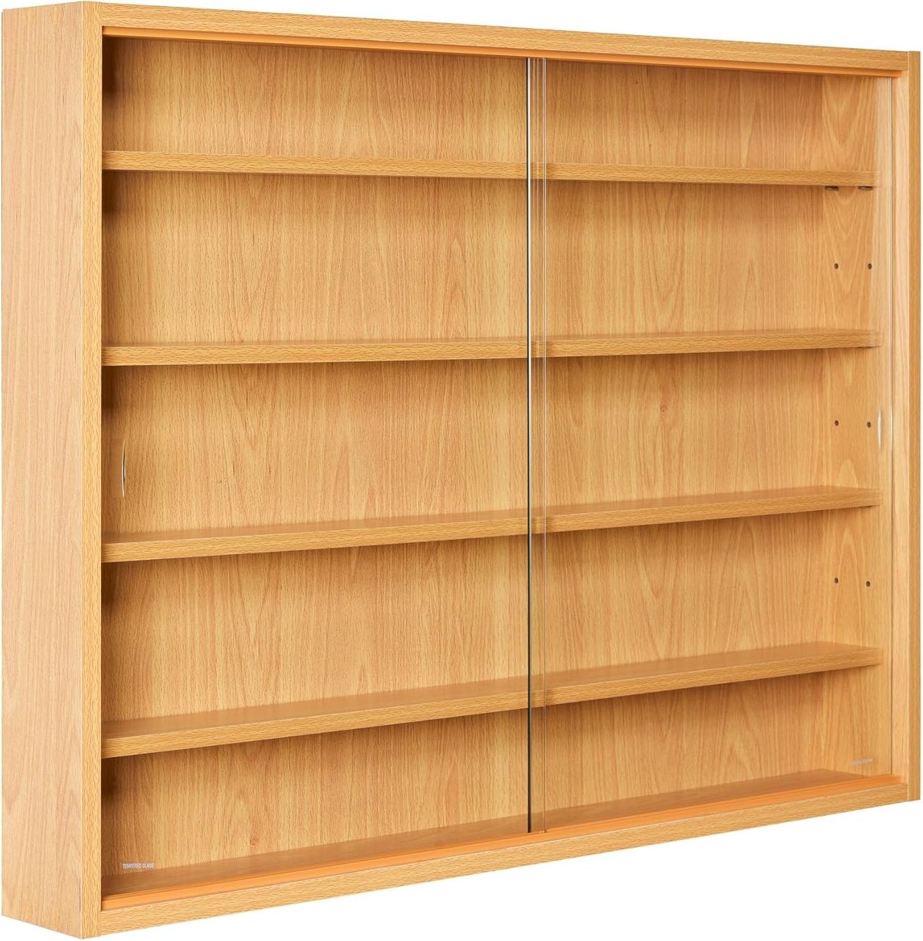 Vetrine: Sammlervitrine, Hängevitrine, Wandregal, Glasvitrine - Buche – Nuovo e nell'imballaggio originale da Fislisbach venduto da IboTrade