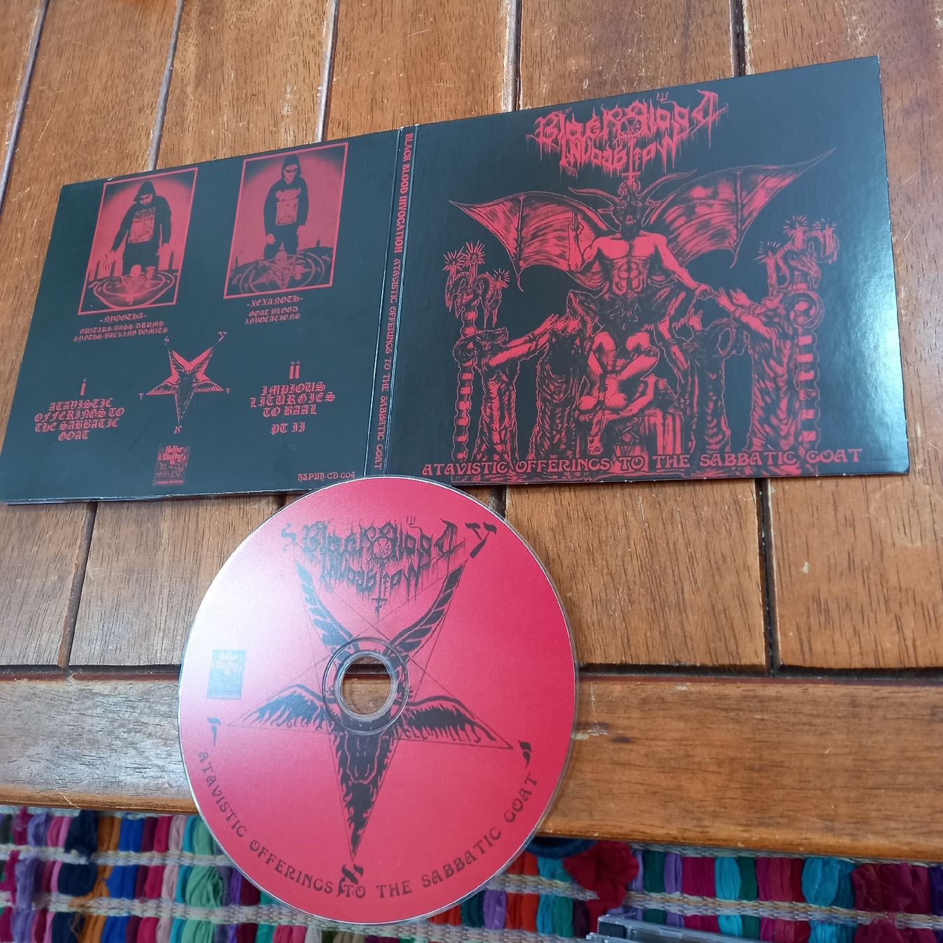 CDs: Black Blood invocation- atavistic...(digi) – Gebraucht aus St-Cergue von VeganWarrior