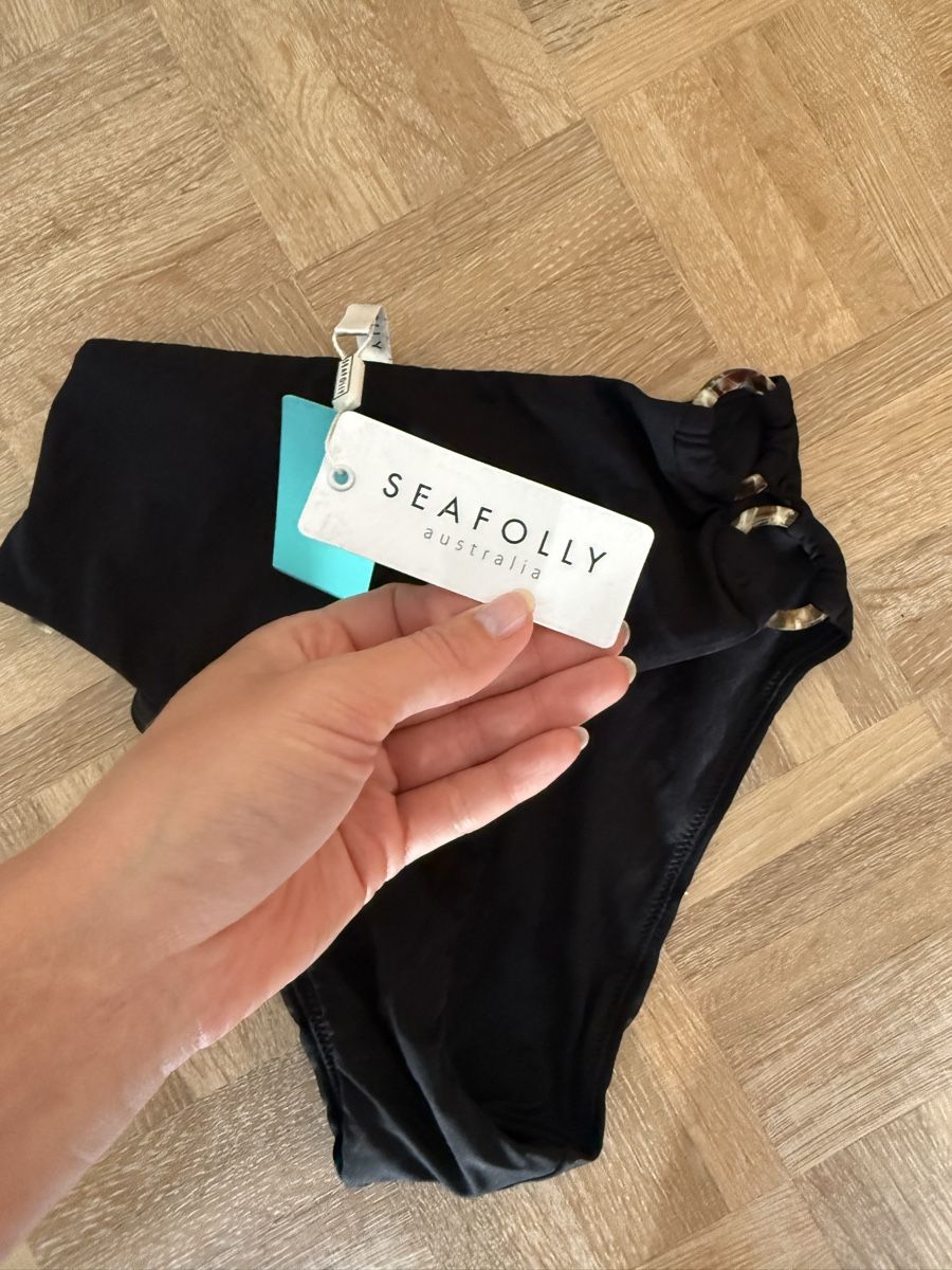 Seafolly Costumi da bagno & Bikini: Neue Seafolly Badehose schwarz  – Nuovo e nell'imballaggio originale da Bottmingen venduto da Itsclaire