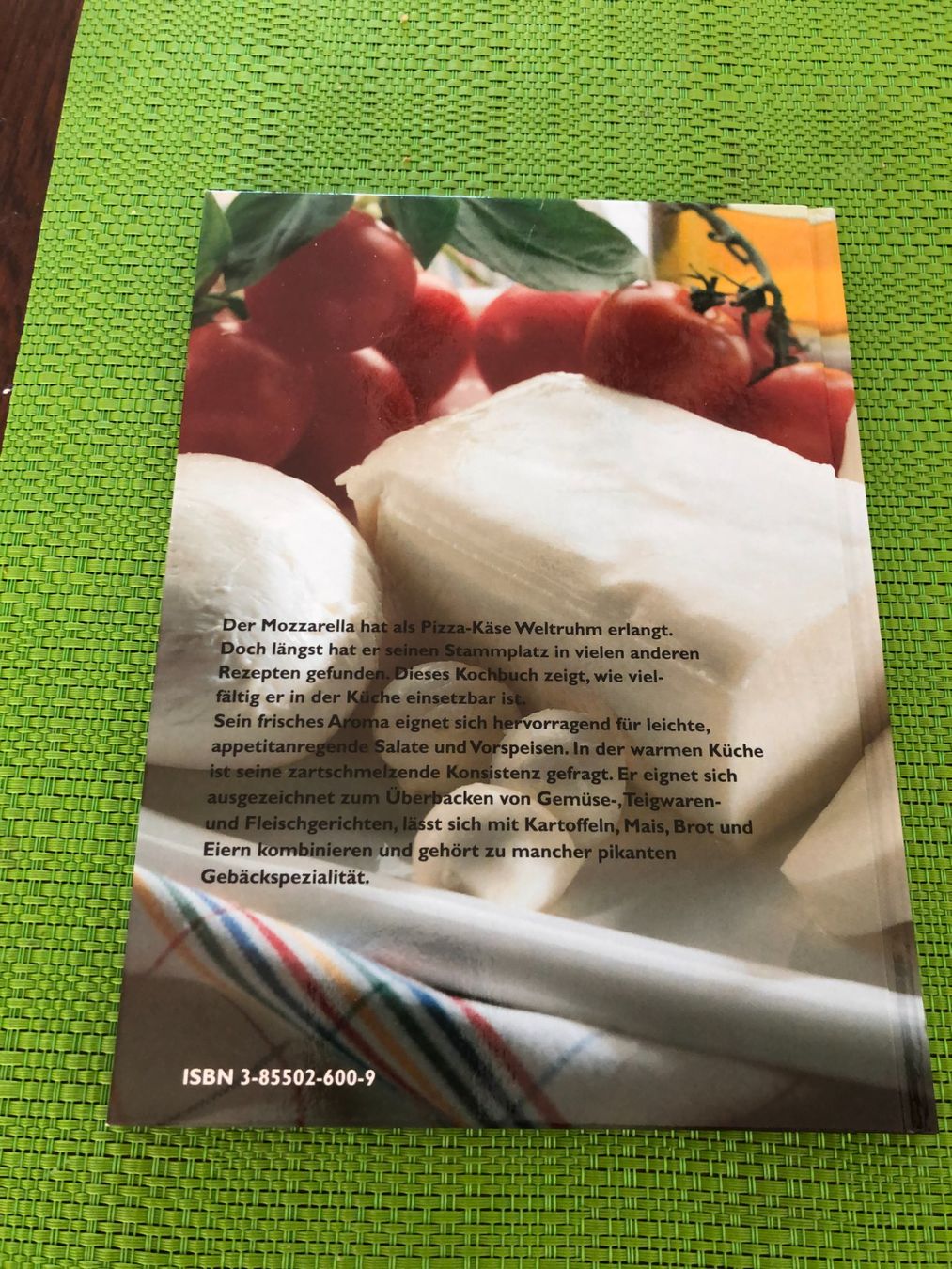 Libri: Kochbuch Mozarella – Usato da Freienstein venduto da ErnaS01 2