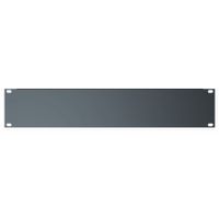 Quik Lok RS242 2-U blank rack panel