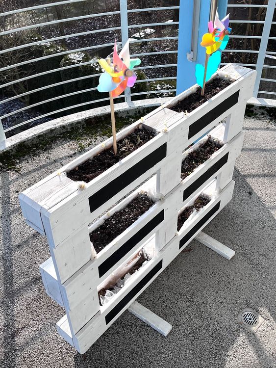 Pflanzkasten aus Europalette Blumenkasten Kräuterkasten DIY Kaufen