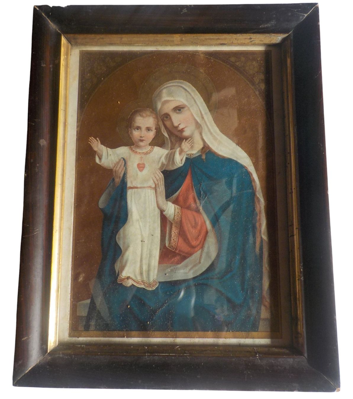 Dipinti: Bild Maria mit Jesuskind – Usato da Mörschwil venduto da antiksalon