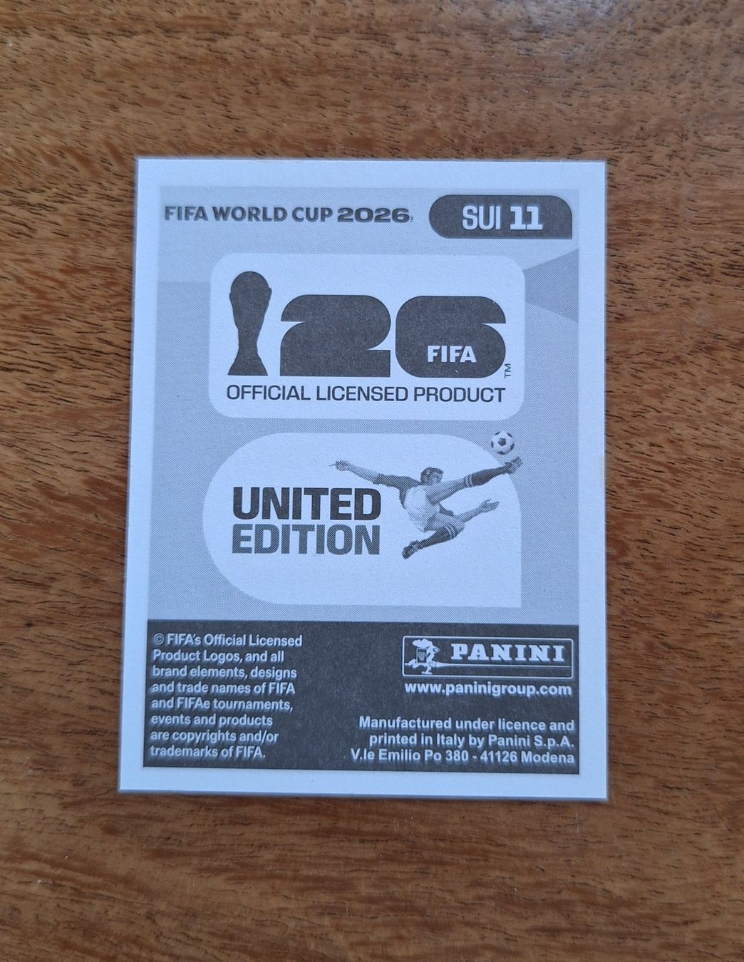 Panini Carte collezionabili: Panini REMO FREULER SUI 11 – Nuovo (secondo la descrizione) da Romanens venduto da Crocette 1