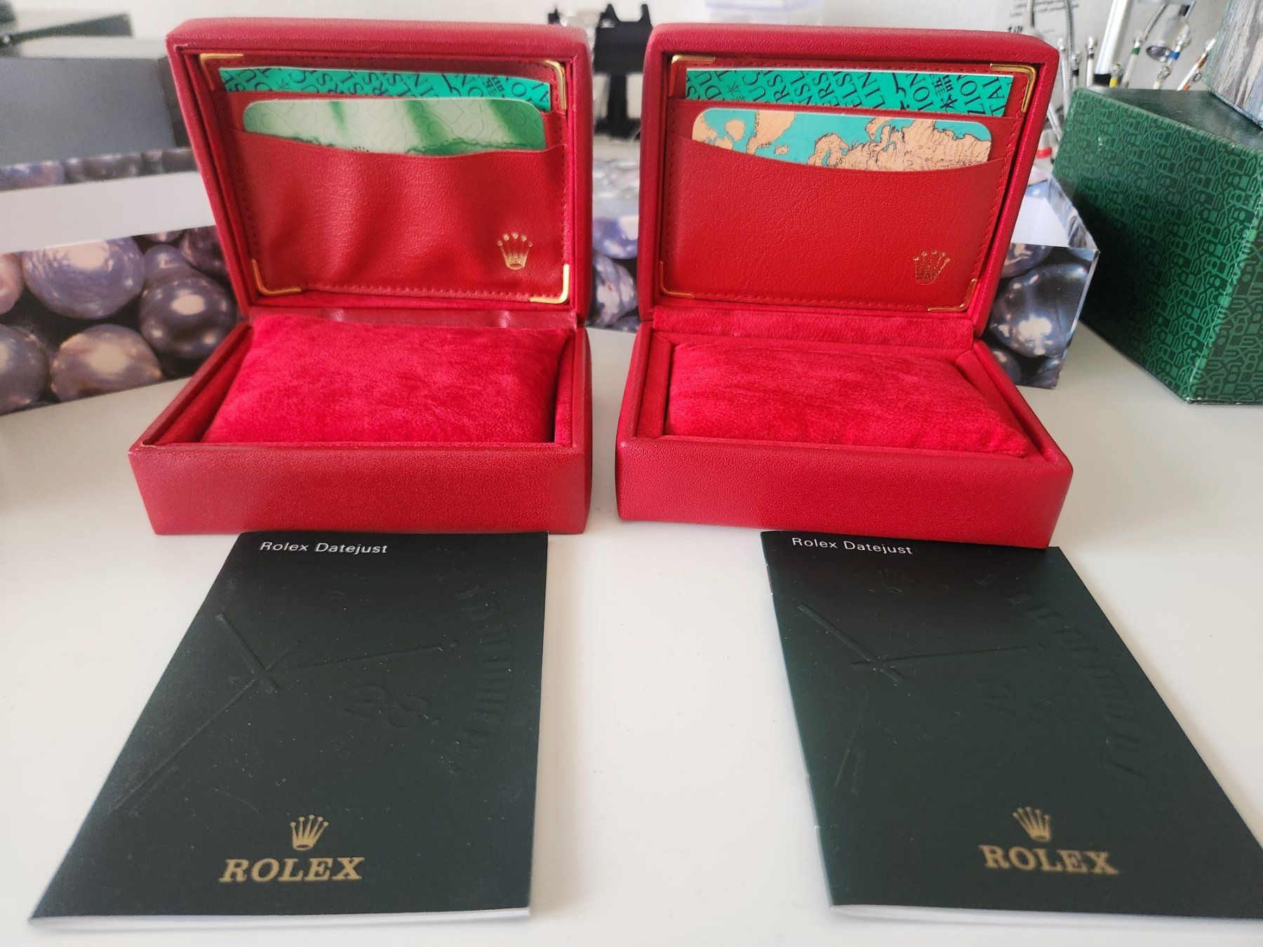 Rolex Uhrenboxen: Rolex Uhrenboxen für Ref 79173 – Neu und originalverpackt aus Stäfa von Brunati-Uhren