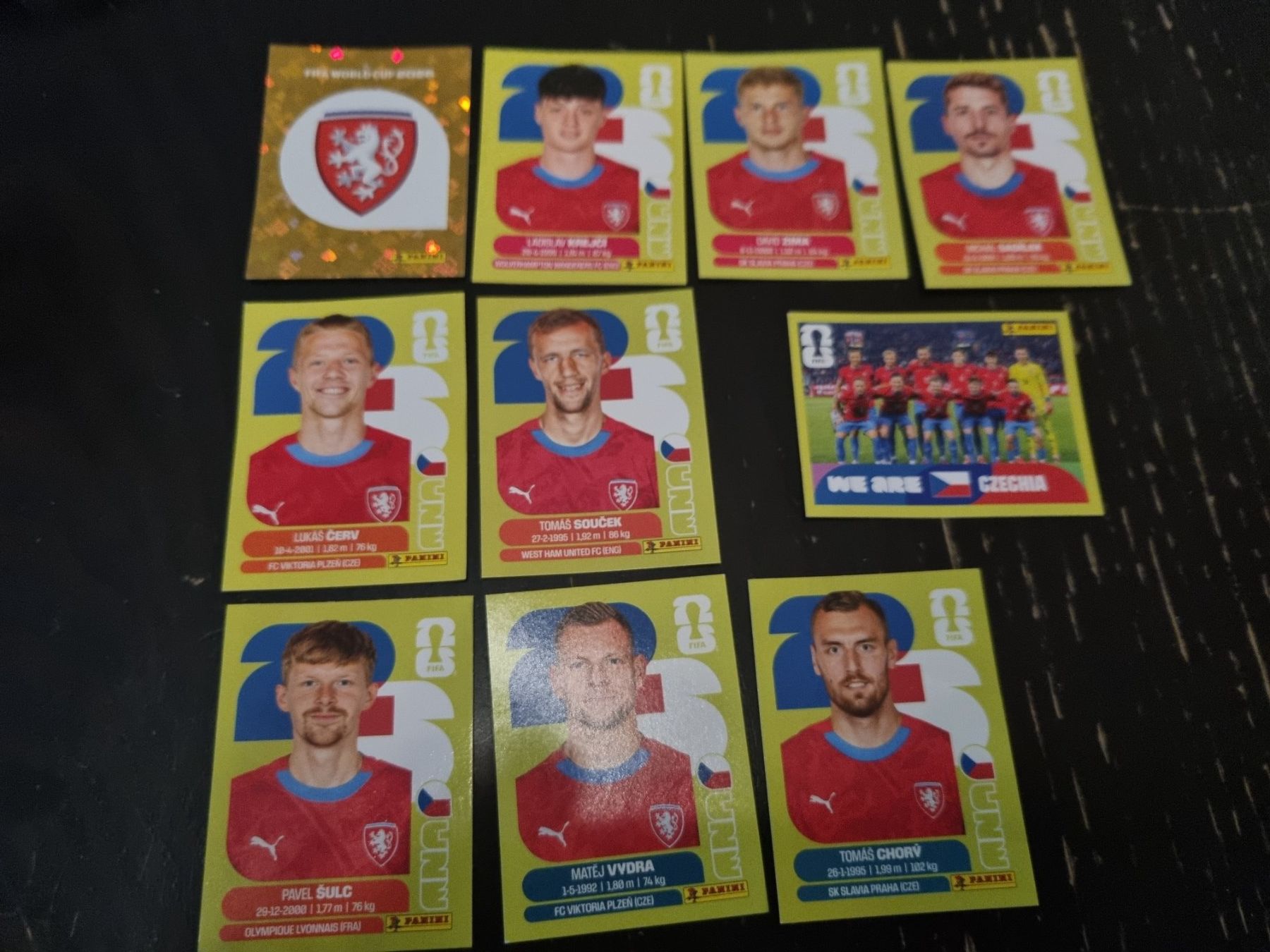 Panini Cartes à collectionner: Panini CZE 10 Stk – Neuf (Voir description) à Kaiseraugst par muggel27