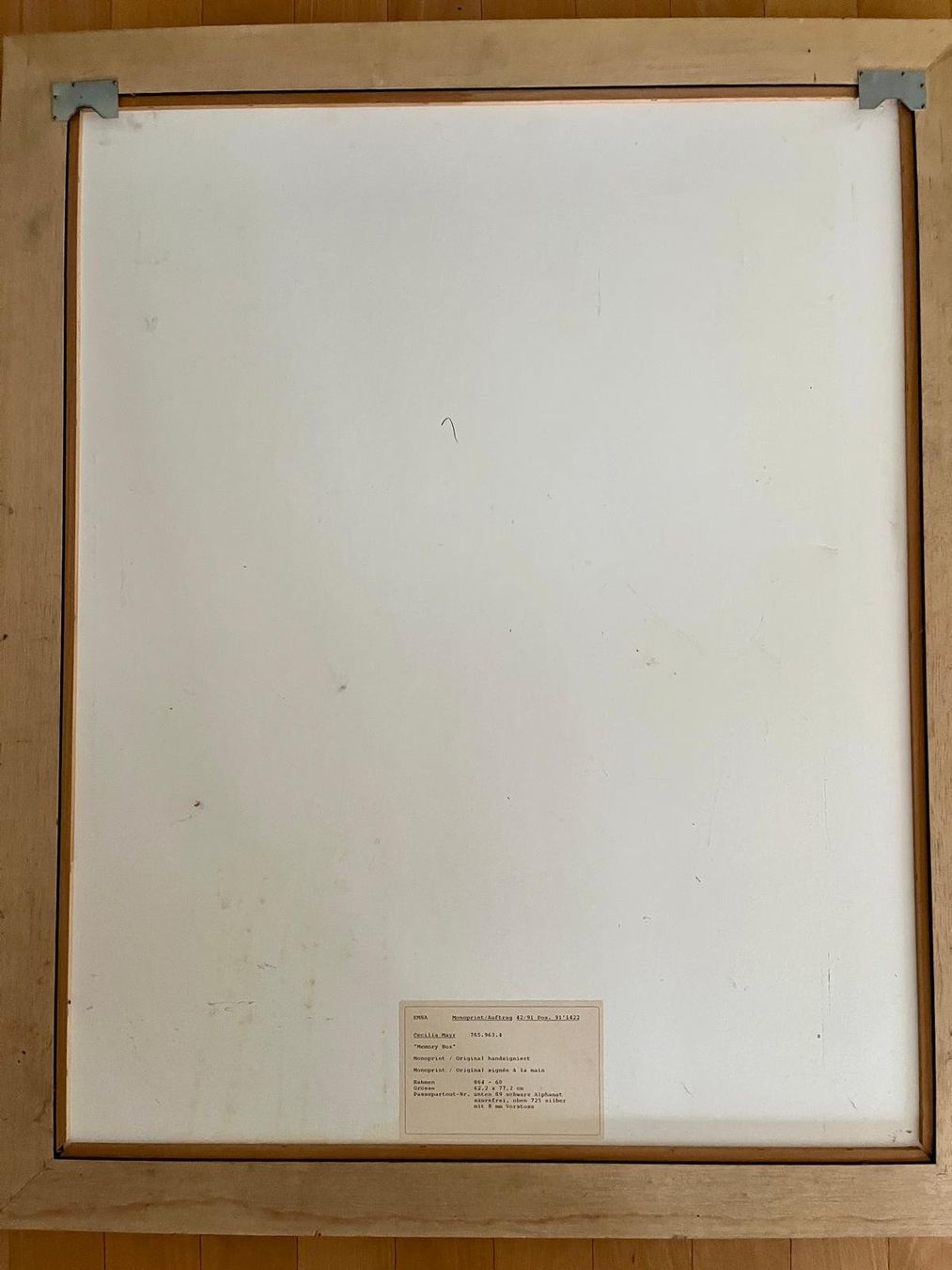 Dipinti: "Memory Box Nr.13" von Cecilia May – Usato da Zürich venduto da LuckyPilot 1