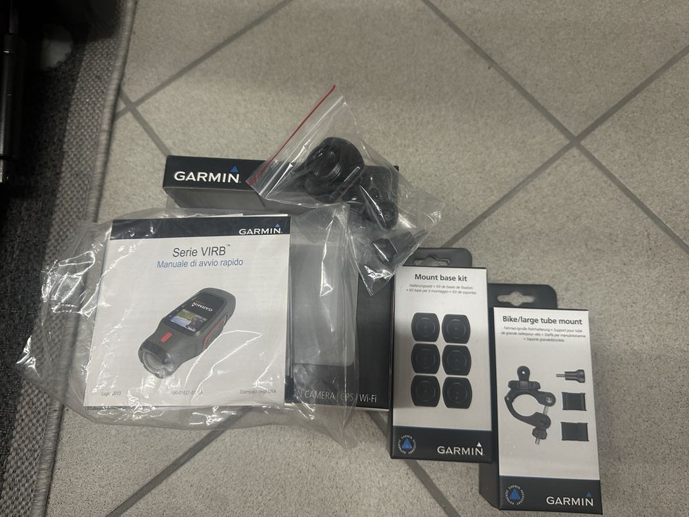 PATONA 2in 1 Ladegerät F. Garmin Montana Virb ELITE Monterra 600 650