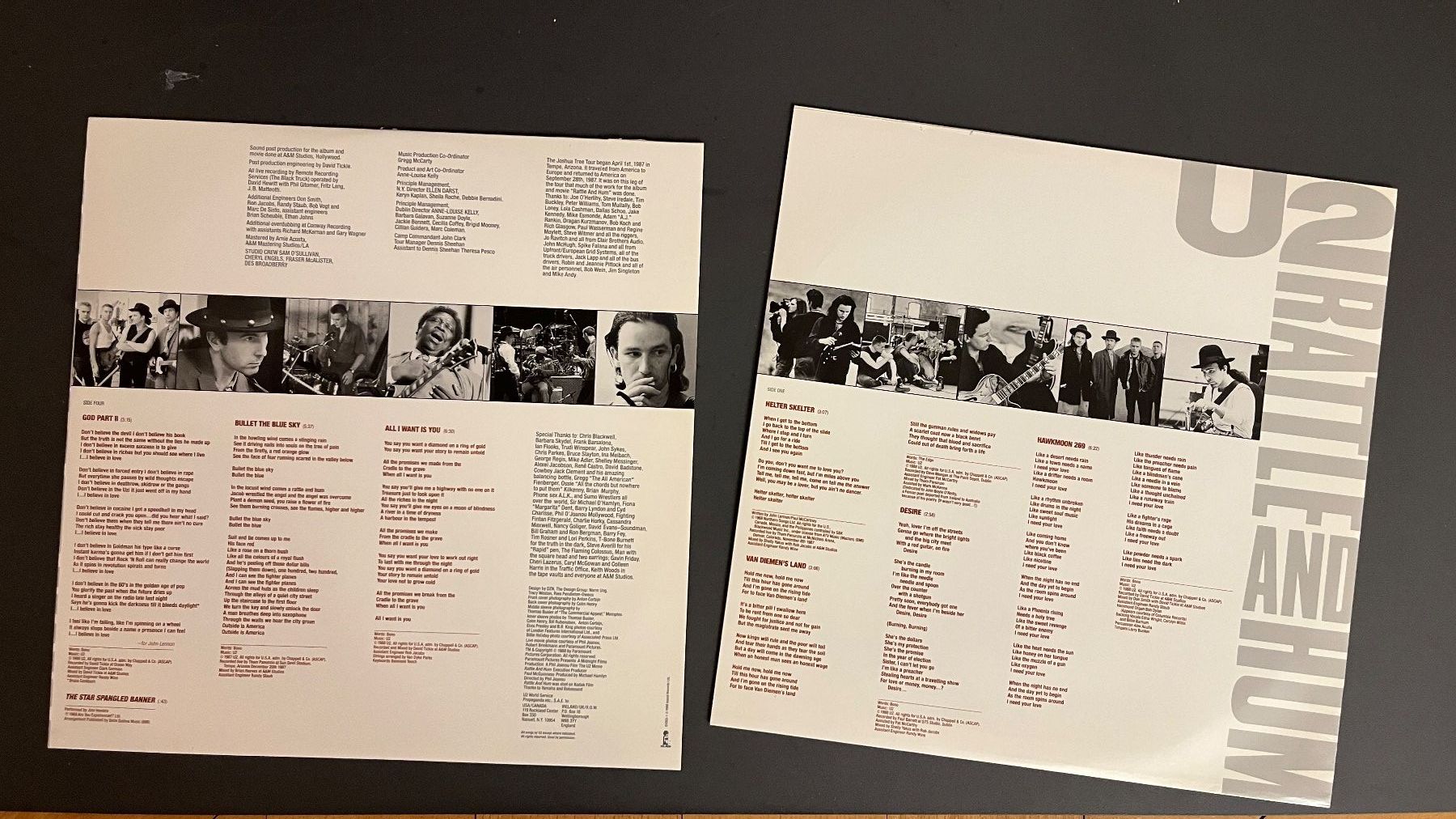 Dischi in vinile: U2 - Rattle and Hum - Vinyl LP – Usato da Lenzburg venduto da sch_lml8 4