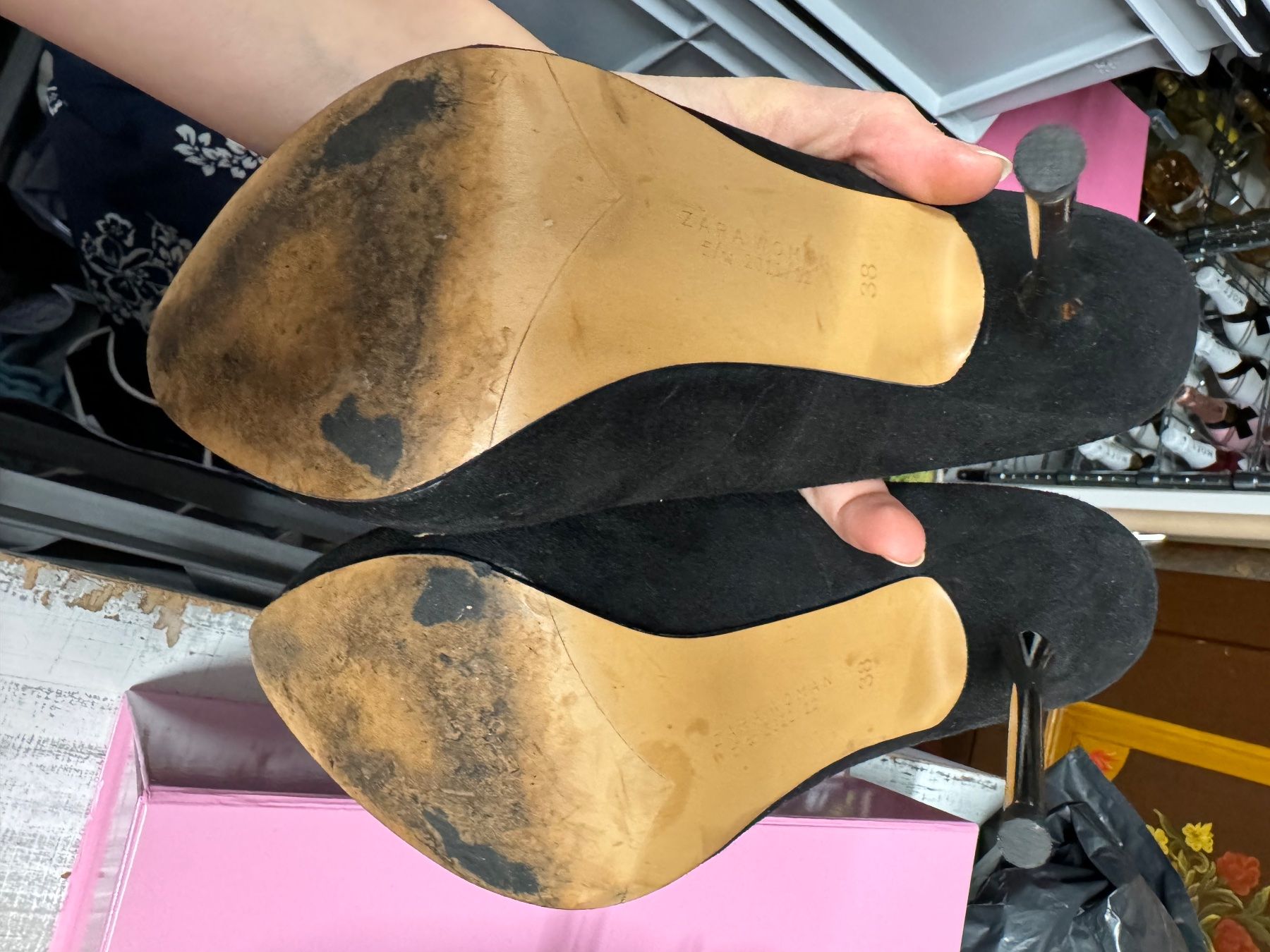 Zara Damenschuhe: High Heels, schwarz, Zara, 38 – Gebraucht aus Küsnacht ZH von ToddyGinger 7