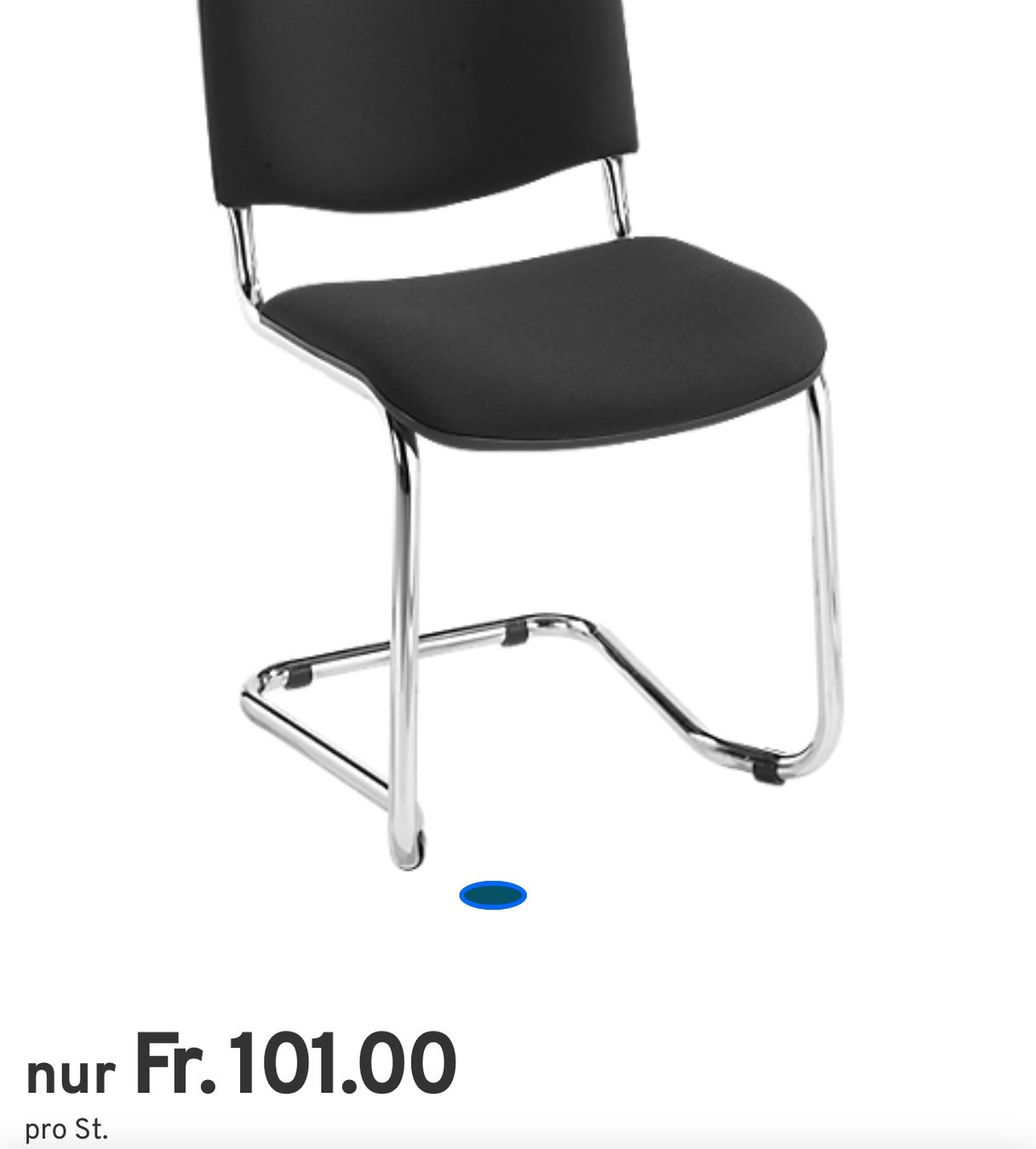Poltrone: 2 neue Freischwinger ISO Swing, schwarz – Nuovo e nell'imballaggio originale da Necker venduto da liq24 1