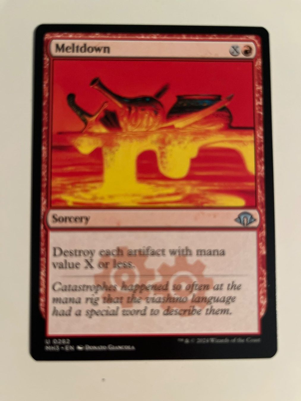 Magic The Gathering Carte collezionabili: 1 x Meltdown - Magic: The Gathering - MtG – Usato da Kriens venduto da Shadi1980