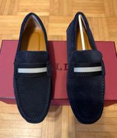 Bally Pearce Loafers,  Neu, Originalverpackt, EU 7F, Blau