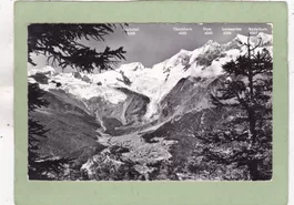 Saas-Fee mit Fee-Gletsher 1962