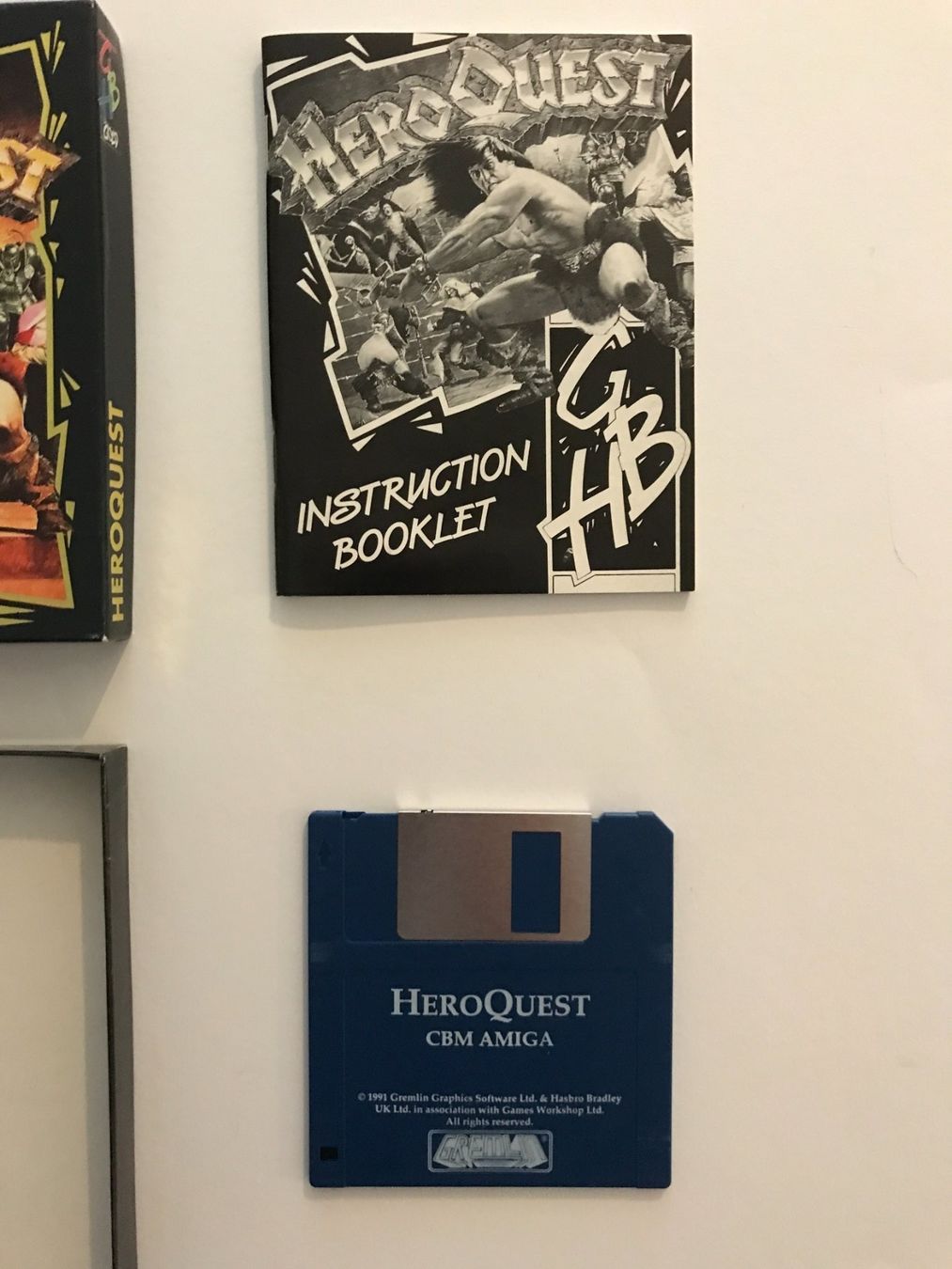 PC: Amiga - HeroQuest – Usato da Allschwil venduto da Bullach 2