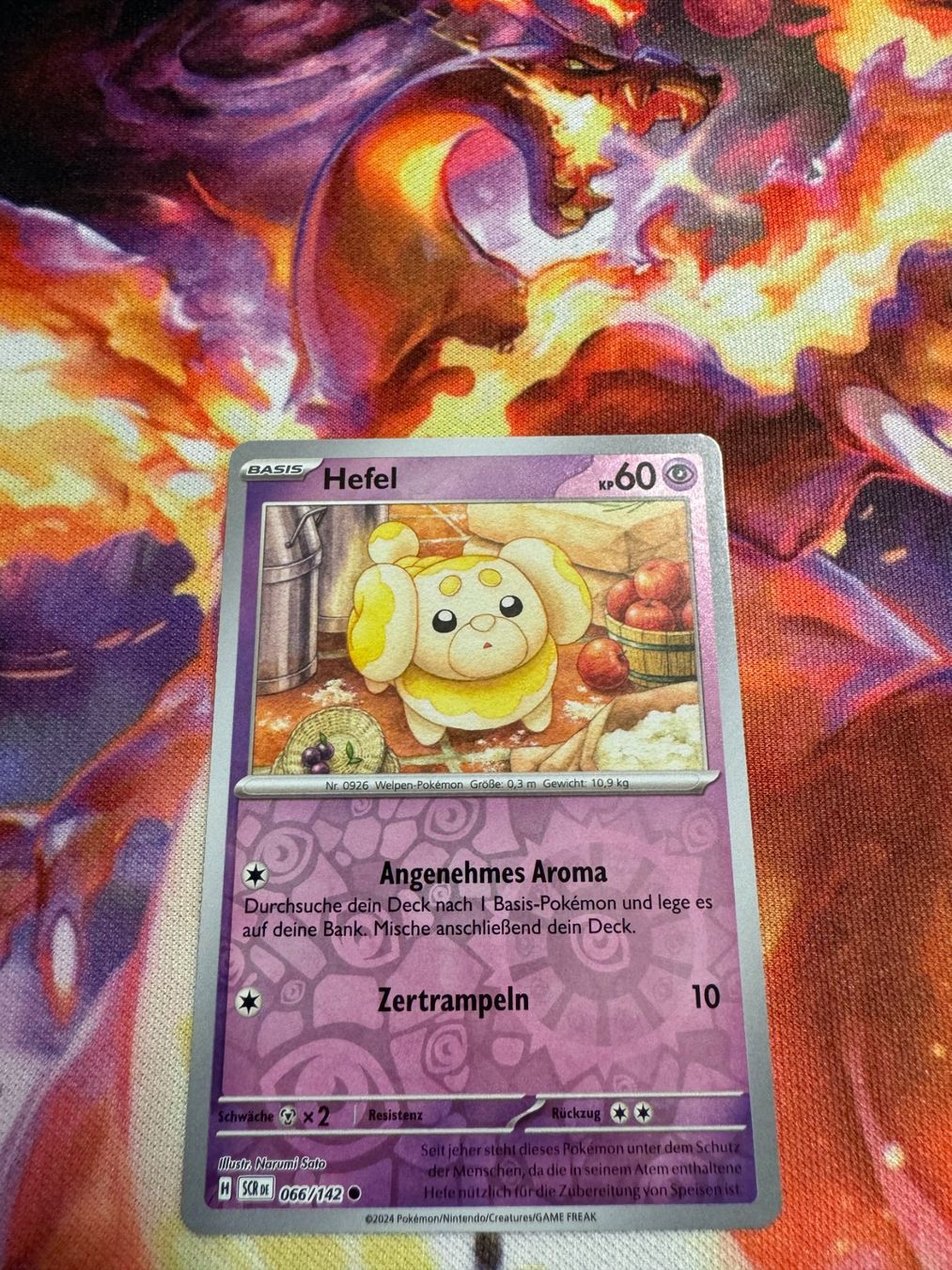 Pokémon Carte collezionabili: Hefel (SCR 066) / Reverse Holo / Stellarkrone – Nuovo (secondo la descrizione) da Bülach venduto da CherryBlu