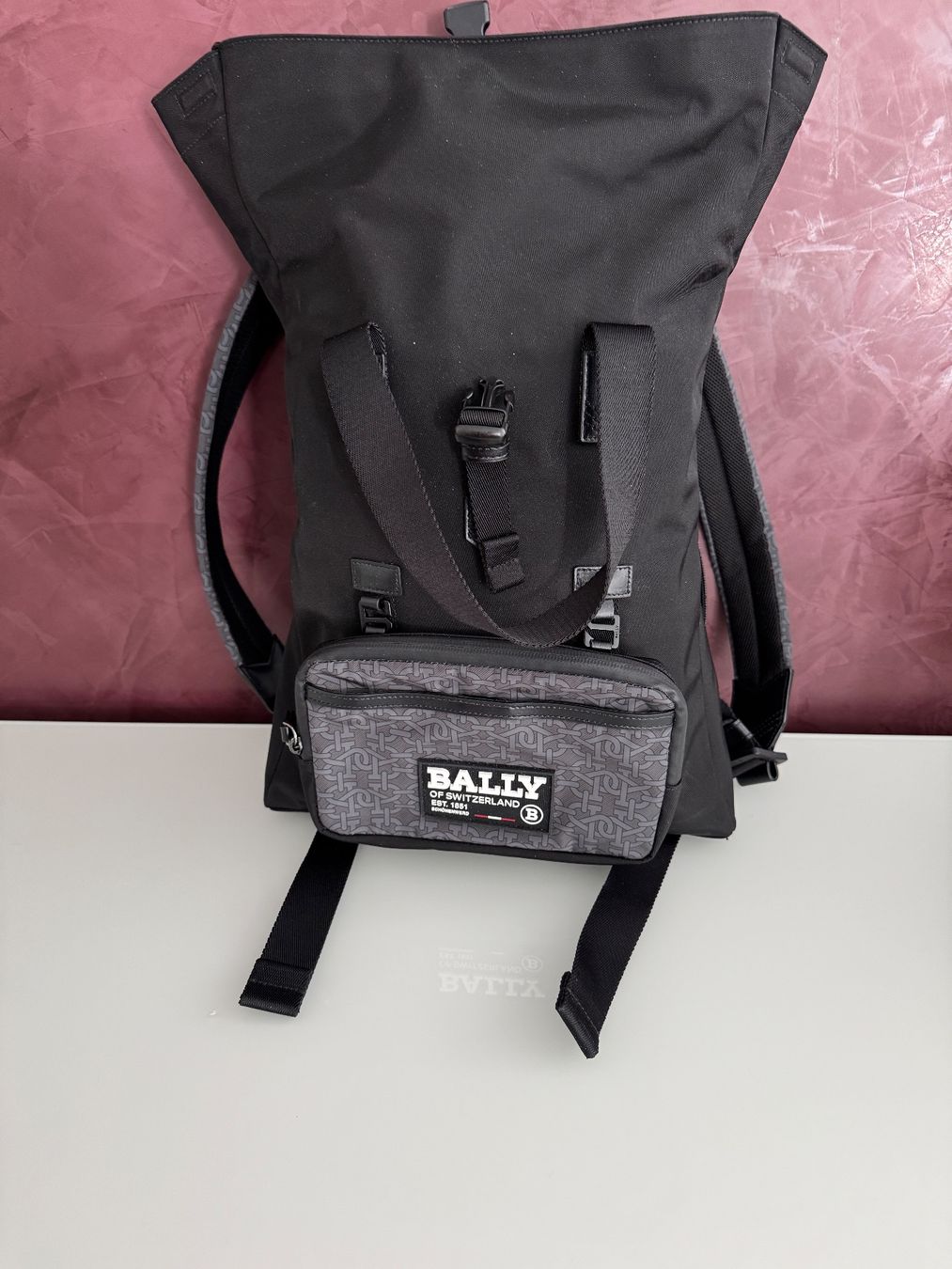 Bally Zaini: Bally Escapes Rucksack, Schwarz – Nuovo e nell'imballaggio originale da Volketswil venduto da praxis12 9