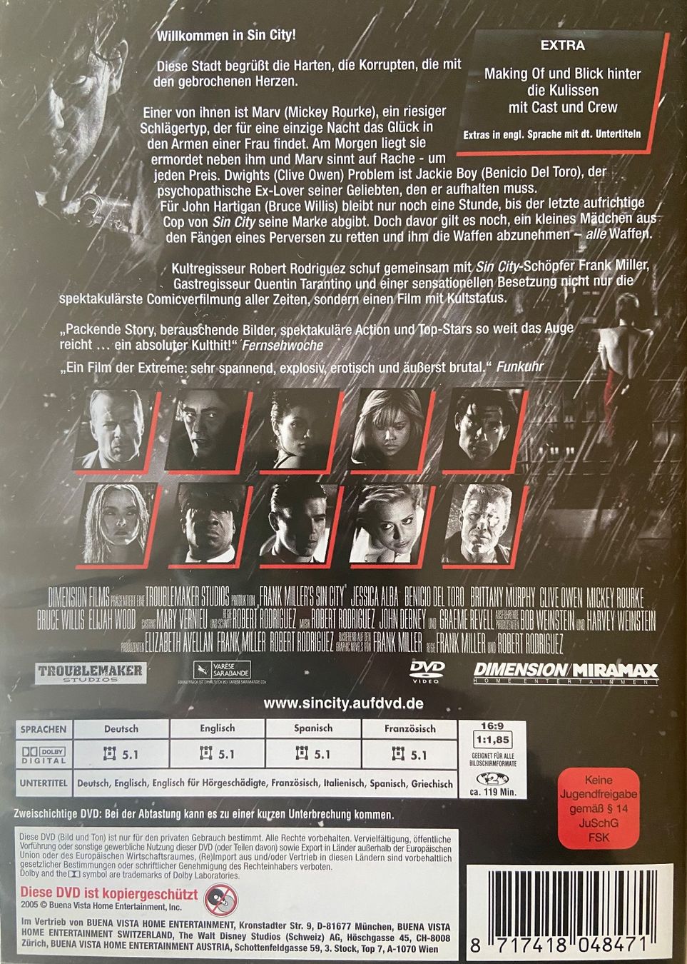 Tutti i DVDs: Sin City - Frank Miller – Usato da Widnau venduto da ama_7xzk 1