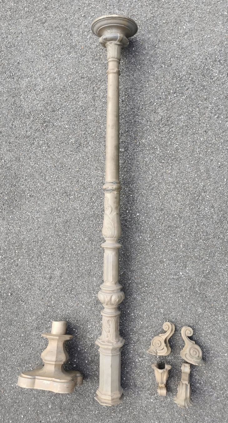 Sculture & Statue: Bronce-Säule, Stütze, Laternensockel – Nuovo (secondo la descrizione) da Vielbringen Worb venduto da Isch-0u-guet 1