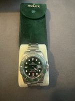 ROLEX Submariner Datum 40mm Gruen Stahl Herren Uhr