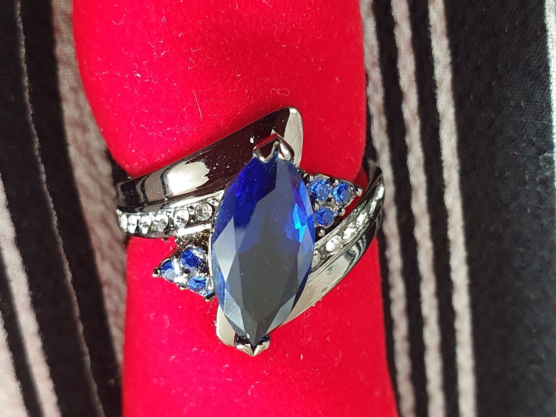 Anelli: damen ringe blau – Nuovo (secondo la descrizione) da Zuchwil venduto da mag_mdx5