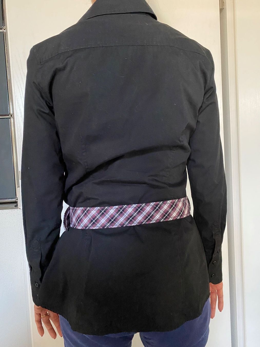 Esprit Camicette: Bluse Esprit Schwarz S mit Gurt – Nuovo (secondo la descrizione) da Altendorf venduto da Ga04 1