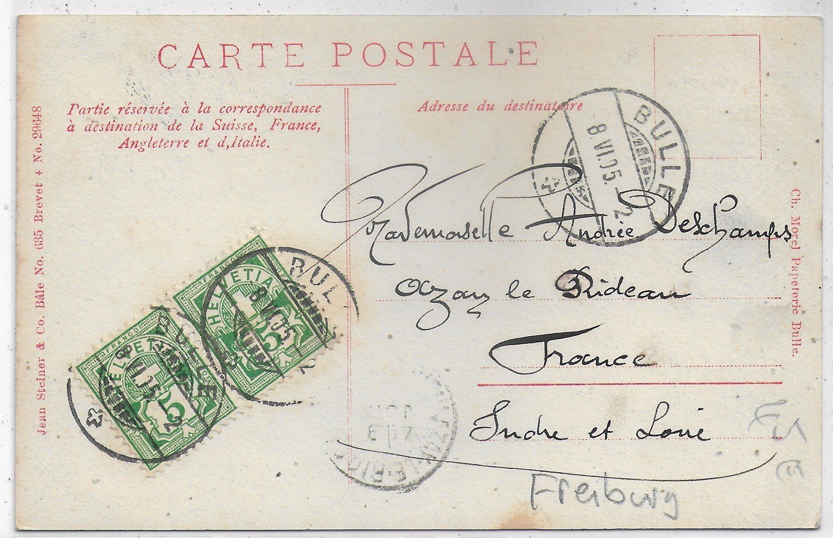 Cartoline postali: Bulle in Buchstaben - Multiview – Usato da Ettingen venduto da Kartenplanet 1