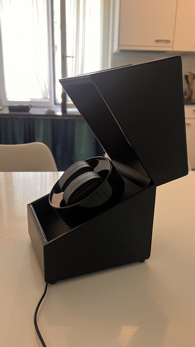 Montres: Automatic Watch Winder for 2 watches, Black, New – Neuf (Voir description) à Zürich par fer_6stt 3