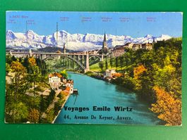 Bern - Reisen Emile Wirtz - Werbekarte