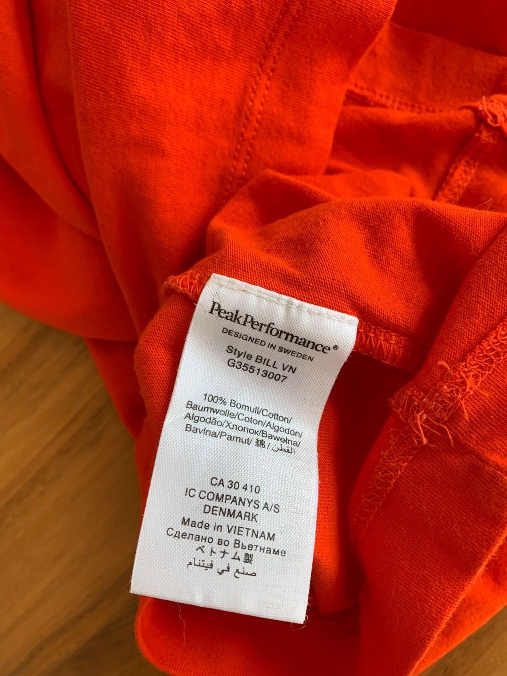 Peak Performance T-Shirts: PEAK PERFORMANCE neues oranges T-Shirt Gr. L – Neu (gemäss Beschreibung) aus Meiringen von Jackwashere 3