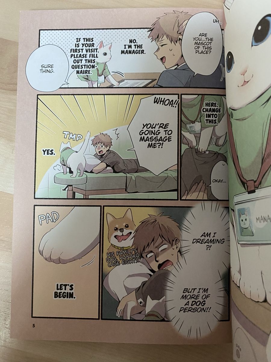 Fumetti: Comedy Manga Cat Massage Therapy 1-2 – Nuovo (secondo la descrizione) da Neftenbach venduto da ctbvm 4