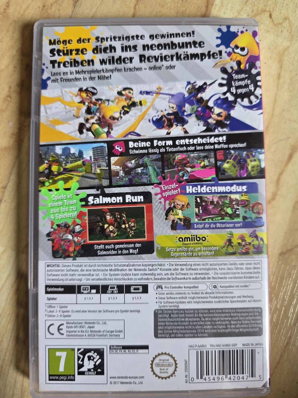 Giochi: Splatoon 2 Nintendo Switch Spiel  – Usato da Ehrendingen venduto da lax21 1