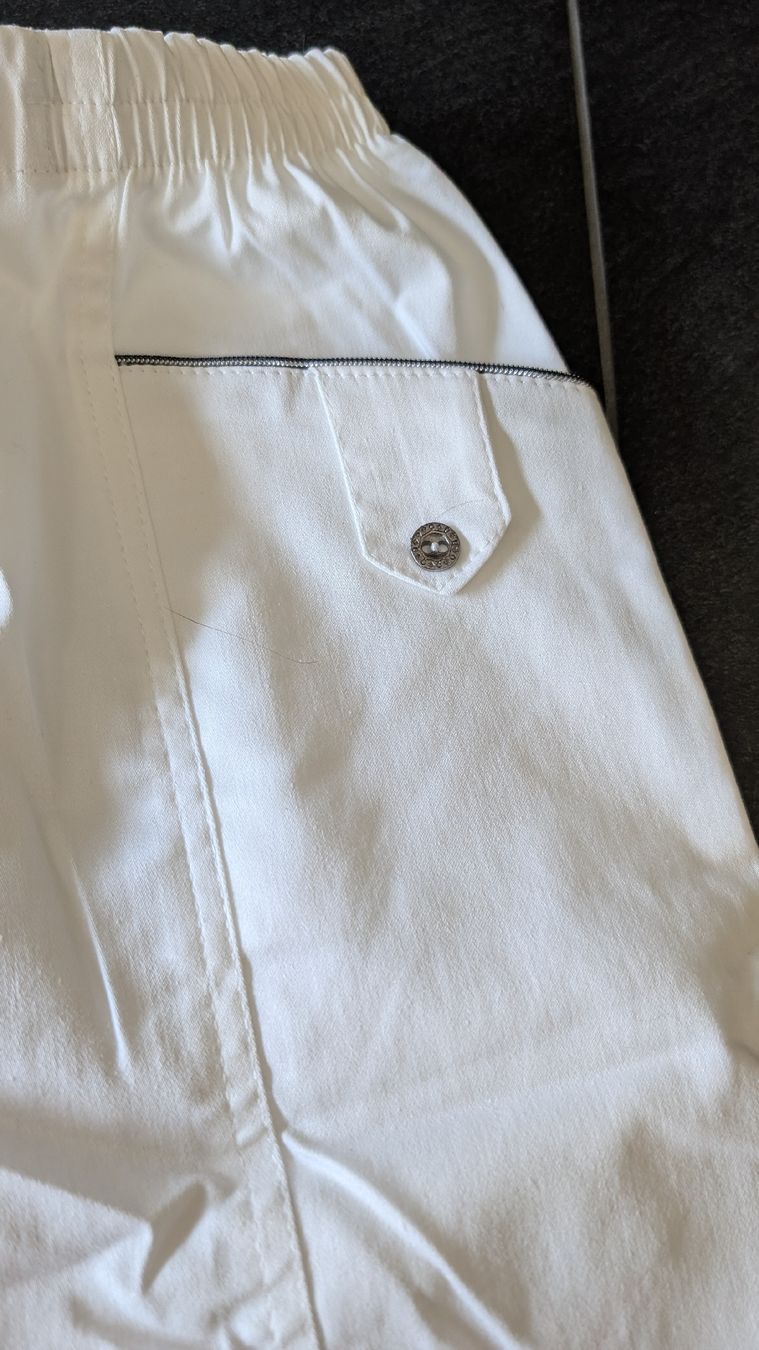 Pantaloni: Short "Afibel" blanc type pantacourt  – Nuovo (secondo la descrizione) da Tentlingen venduto da ConfrontaDore 3