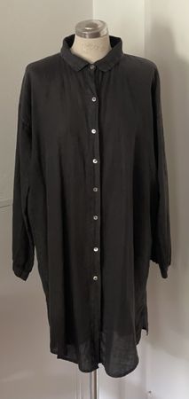 Leinen Longbluse L/XL