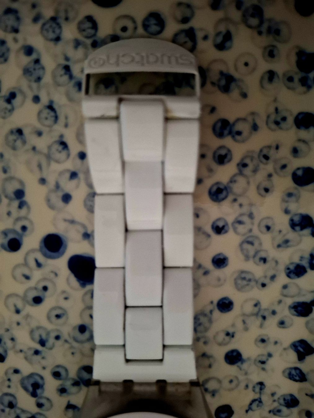 Swatch Orologi: Swatch Diaphane Chronograph White Used Ladies Watch – Usato da Leysin venduto da Libelluli 6