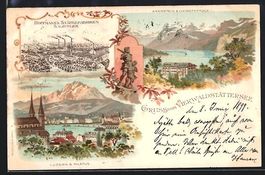 Litho Luzern /Vierwaldstättersee, Hoffm