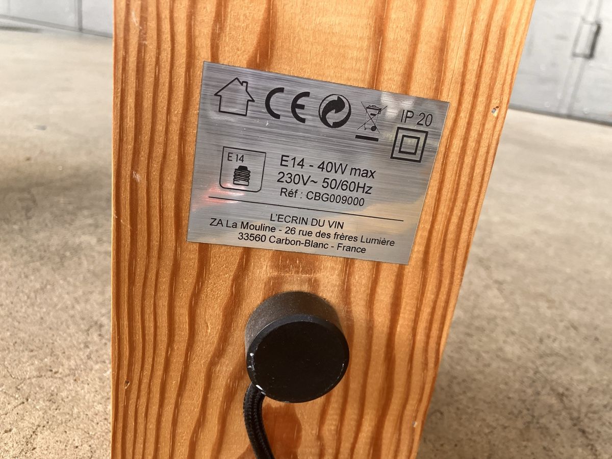 Lampen: Holzlampe Design Lampe E14 40W max 230V gebraucht – Gebraucht aus Benglen von Oommaahhaa 4