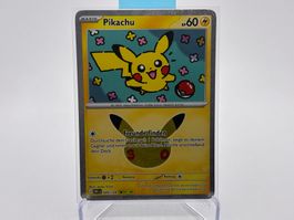 30 Jahre - Pikachu (30c 29) - DE