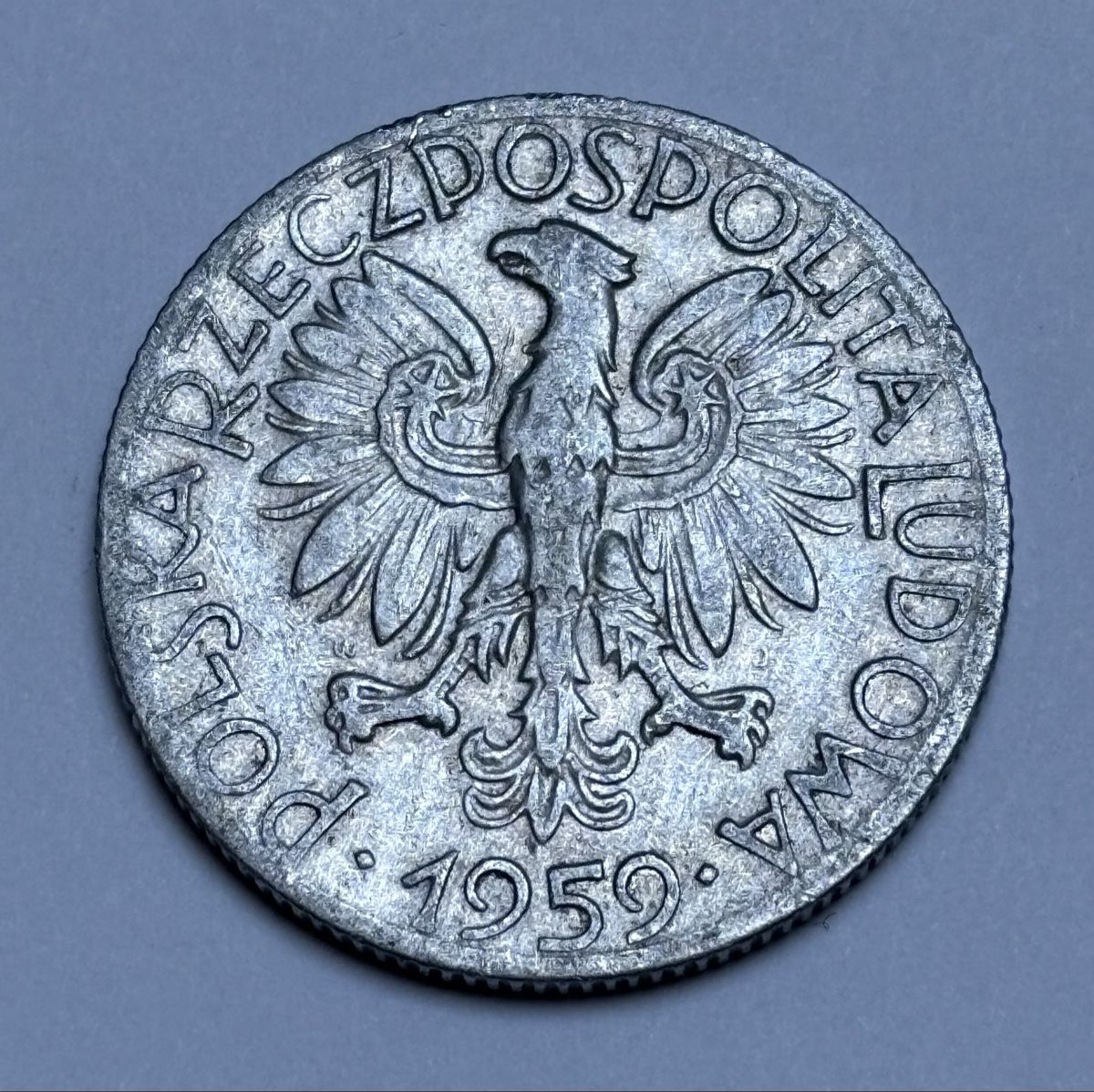 Alle Münzen: Pièce de 5 ZL Pologne 1959 - Rare, en excellent état! – Gebraucht aus La Tour-de-Trème von Ahamaya