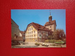 Bischofszell Thurgau Dorfpartie mit Kirche