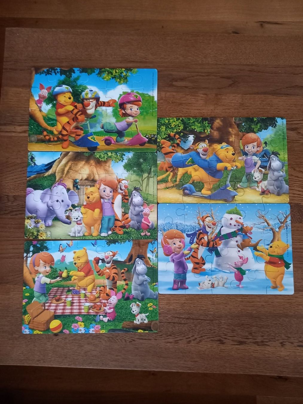 Disney Puzzles: Winnie the Pooh Puzzle 5x20 – Gebraucht aus St. Pantaleon von whity75