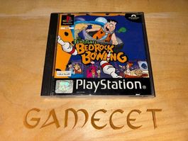 The Flintstones - Bedrock Bowling - Playstation  PS1 Sony