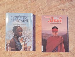 Livre la princesse Africaine et Devi bandit aux yeux 