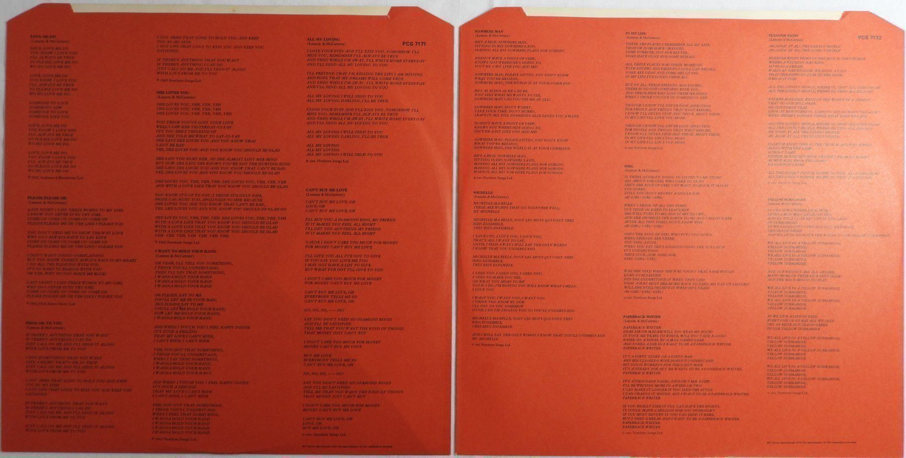 Dischi in vinile: THE BEATLES / 1962-1966  Doppel LP 1973 – Usato da Dübendorf venduto da mar_85sd 3