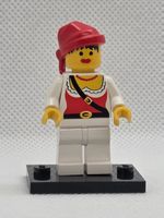 LEGO Pirates pi058 Pirate Female, White Legs, Red Bandana