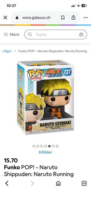 Funko Figuren: Funko Pop Naruto Uzumaki 727 – Gebraucht aus Langenthal von roman014 5